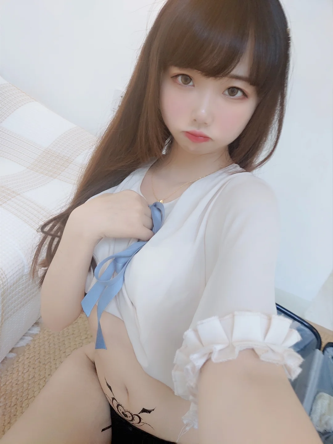 雪琪SAMA - 裸足 [50P,4V-1.09GB] tg@simisebaisi 【丝足阁】007.webp